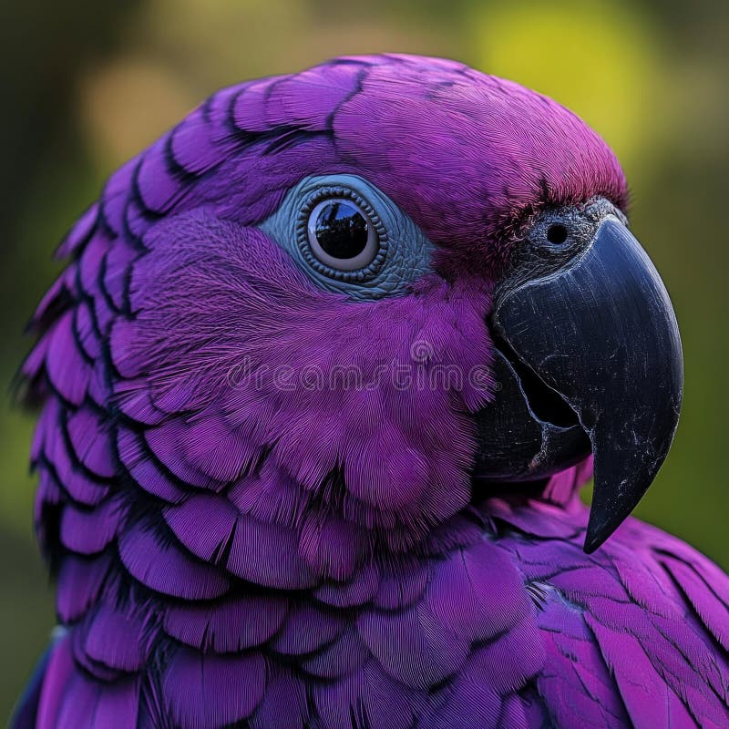 Purple Parrot