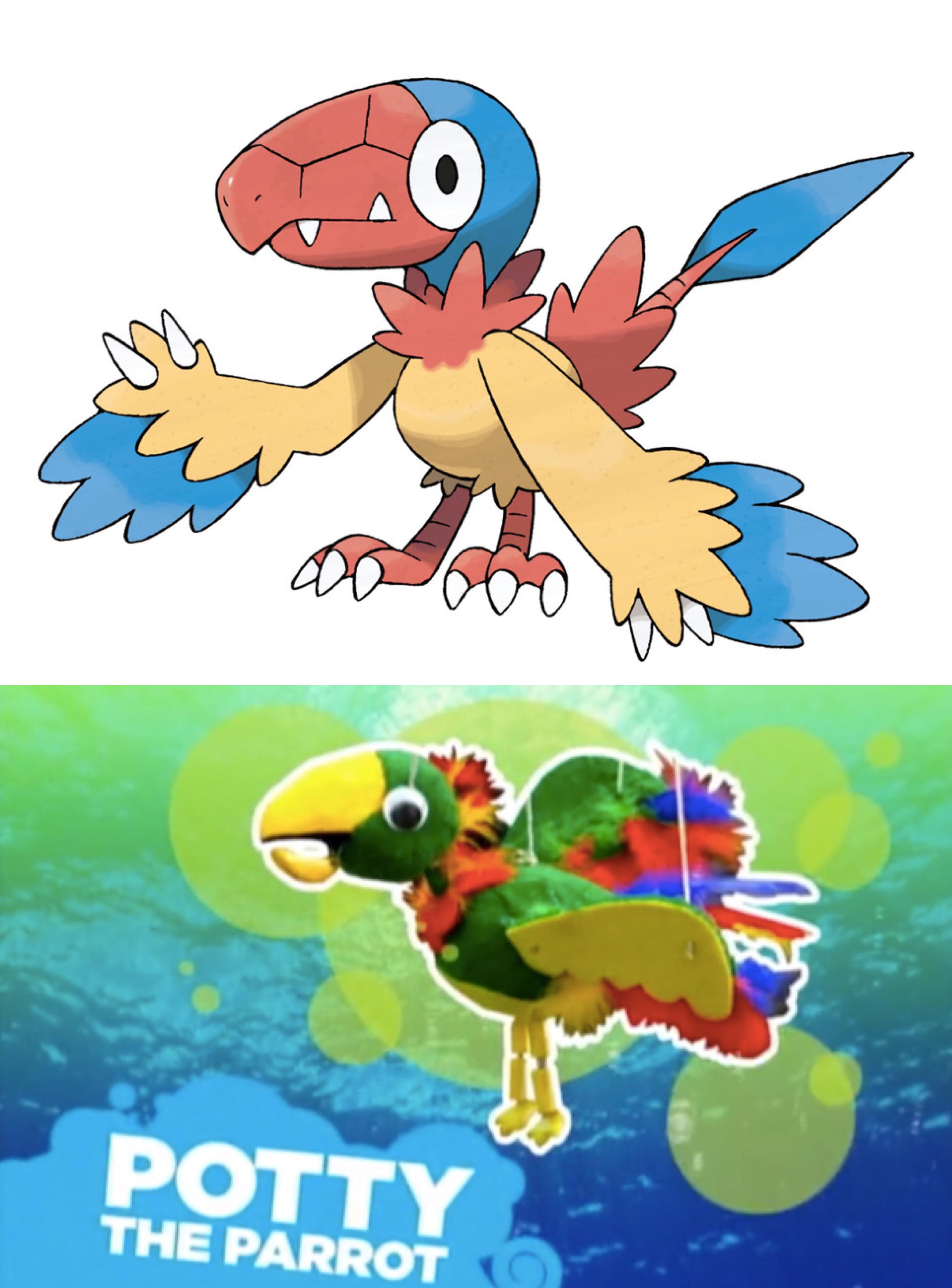 More Parrot Pokémon